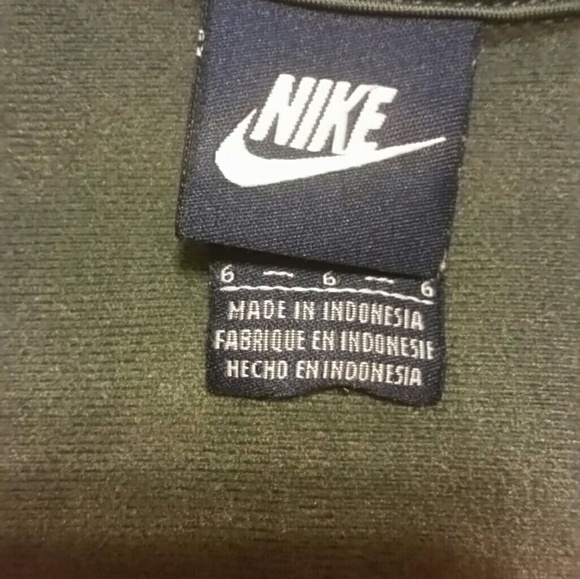 Nike Kids Jacket Unisex Size 6 Orange/Gray/White - Picture 4 of 4